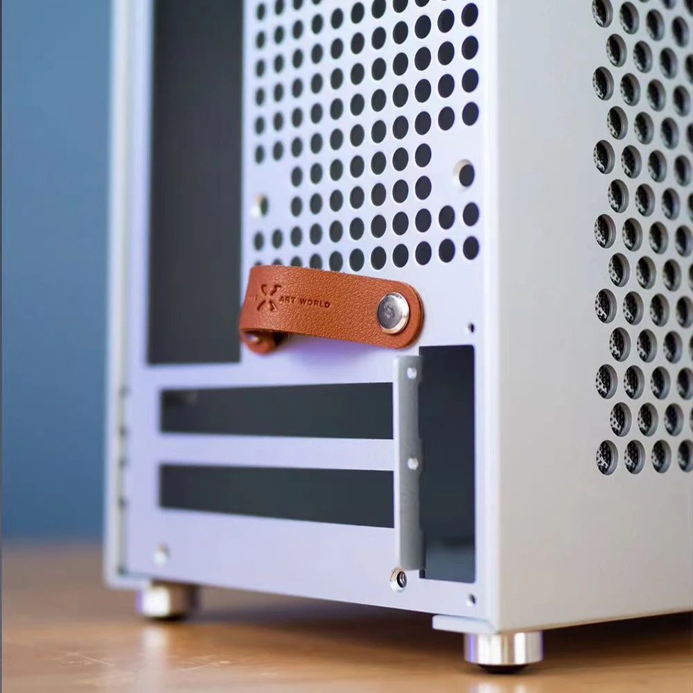 B5 ITX 알루미늄 합금 컴퓨터 케이스, ITX 메인보드 지원, SFX 전원 공급 장치, 240mm 수냉식, 풀아웃 섀시 디자인