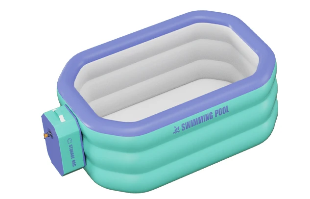 

Children's inflatable bathtub bath bucket adult body thickened double bath basin artifact