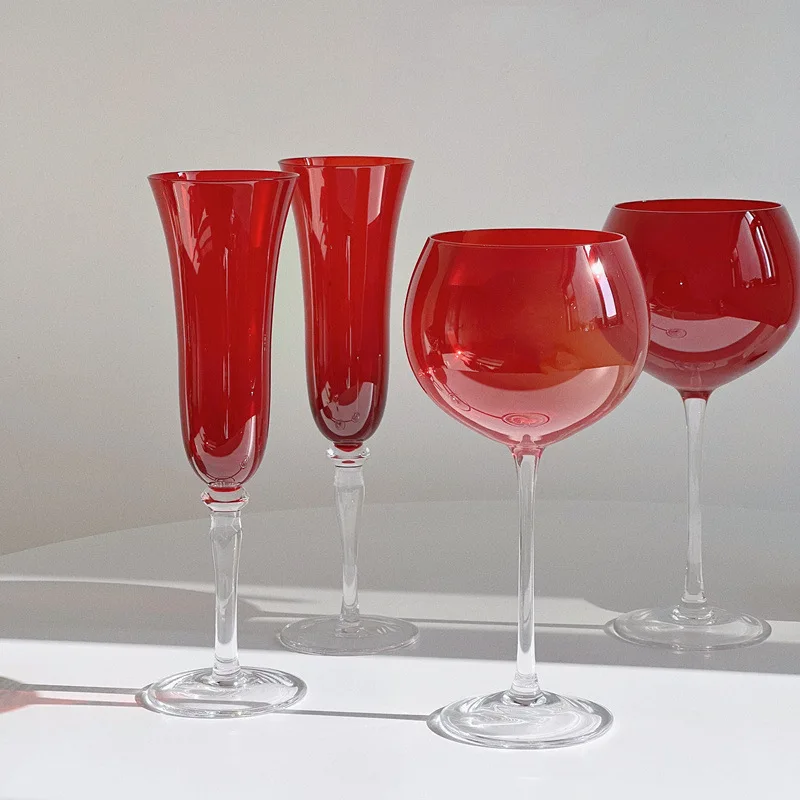 BarwareMedievalGobletEuropeanVintageRedWineGlassHomeDecor