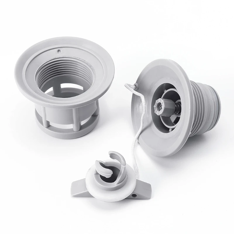

6 Holes Inflatable Boat Raft Dinghy Kayak Canoe Accessorie Air Valve Adapter Cap