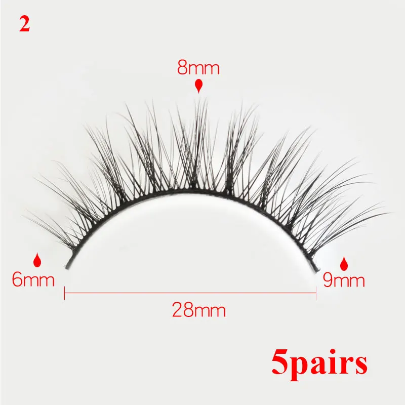 Cosplay&ware Little Devil 5 Pairs Manga Lashes Anime Cosplay Natural Wispy Korean Makeup Artificial False Eyelashes Yzl1 -Outlet Maid Outfit Store Scd9d3b0a9d7043c1adf8d15d6ac6111du.jpg