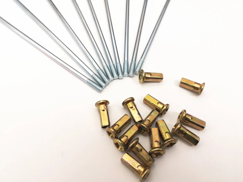 36 lot 8G 9K Bicycle Spoke Diameter 3.2 3.5 4.0mm*125 235mm Off road Motorcycle Spoke E bicycle
