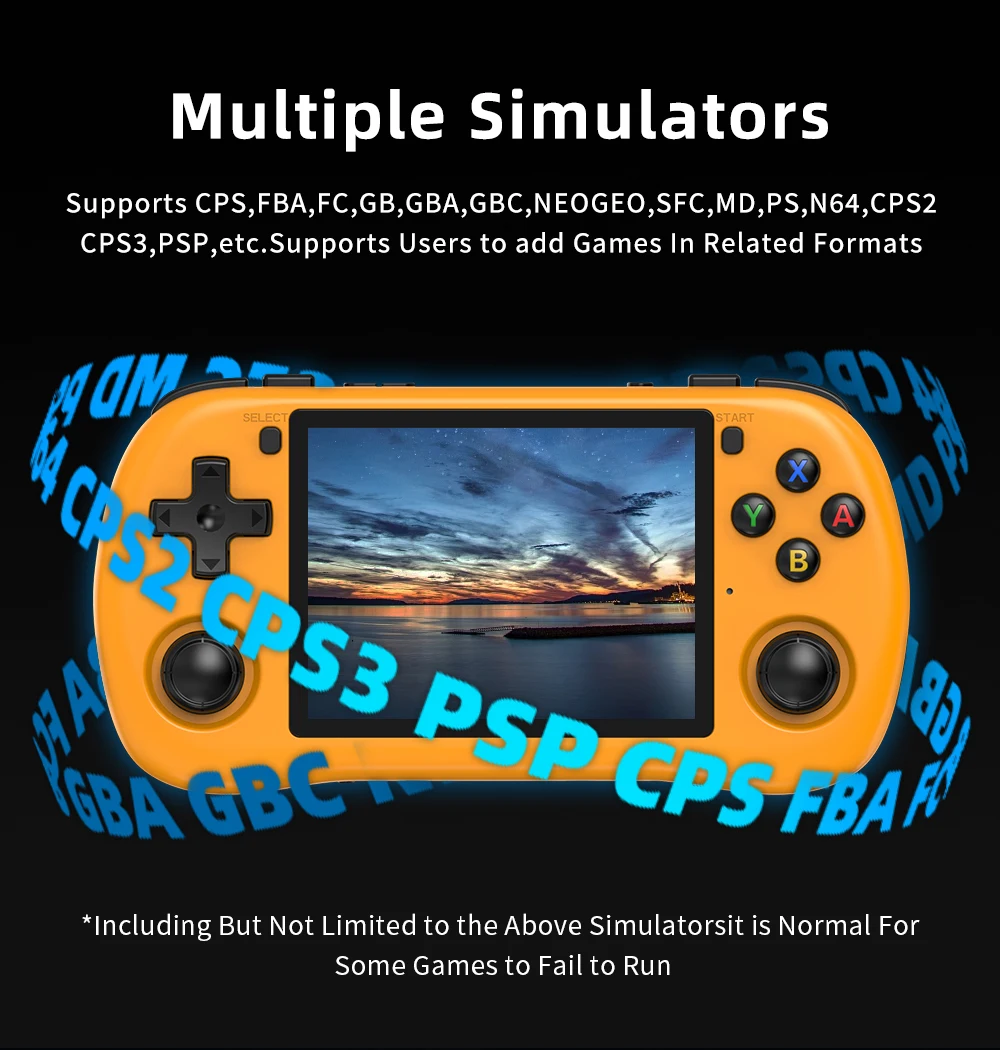 Powkiddy X35H Retro Handheld Game Console, 10,000 | Ubuy