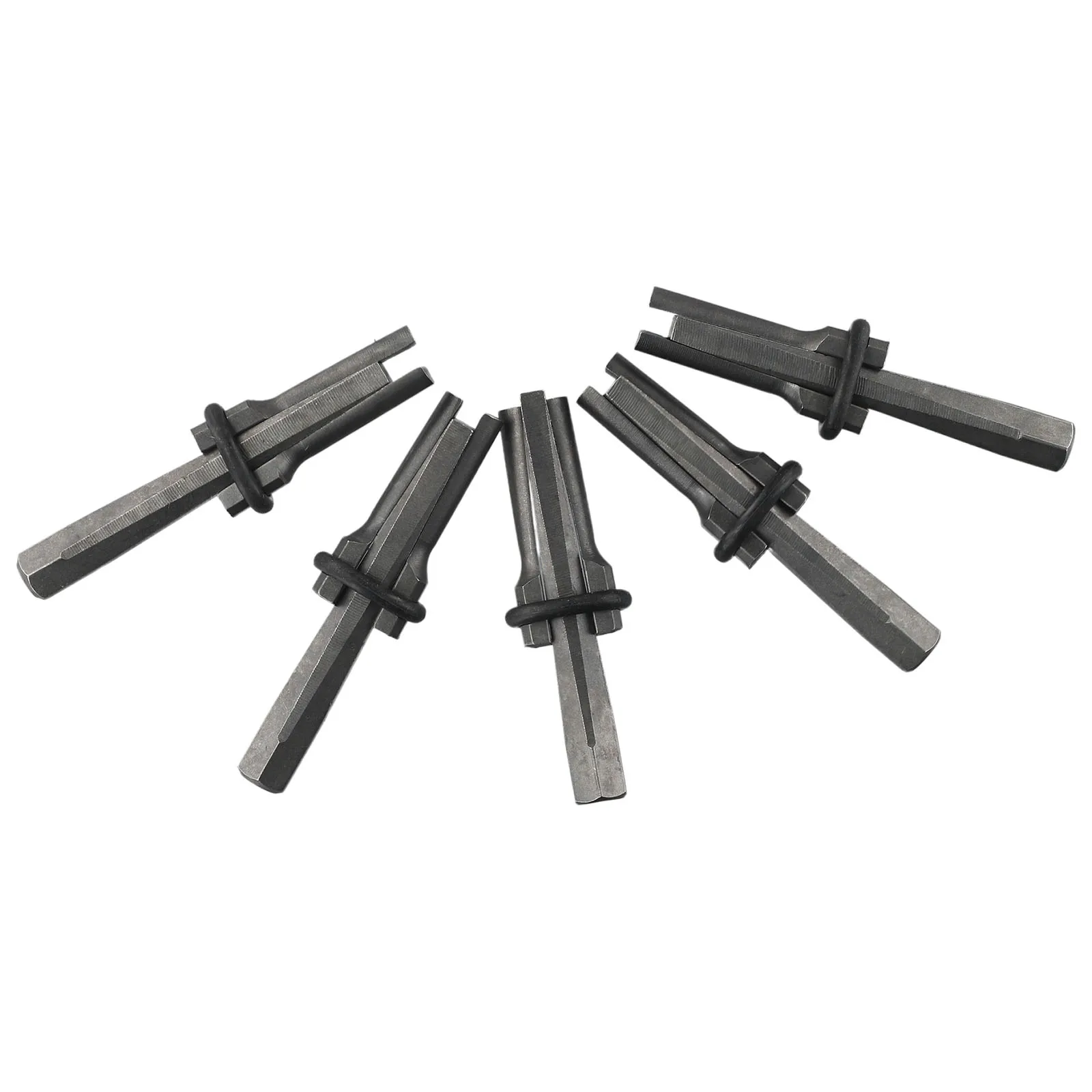 

Chisel Stone Splitter Splitting The Hard Stone Part Replacement Toughness 105mm Length 5/8 Inch(16 Mm) Diameter 5pcs