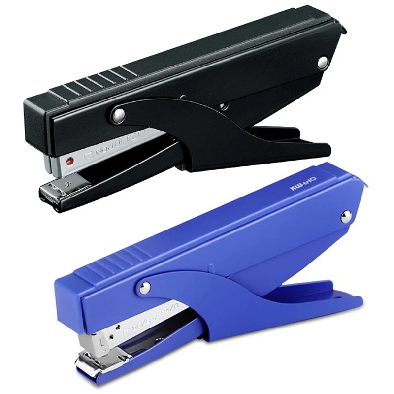 

Desktop Stapler Hand-held Black Blue 20 Sheet Capacity for Warehouse Stationery