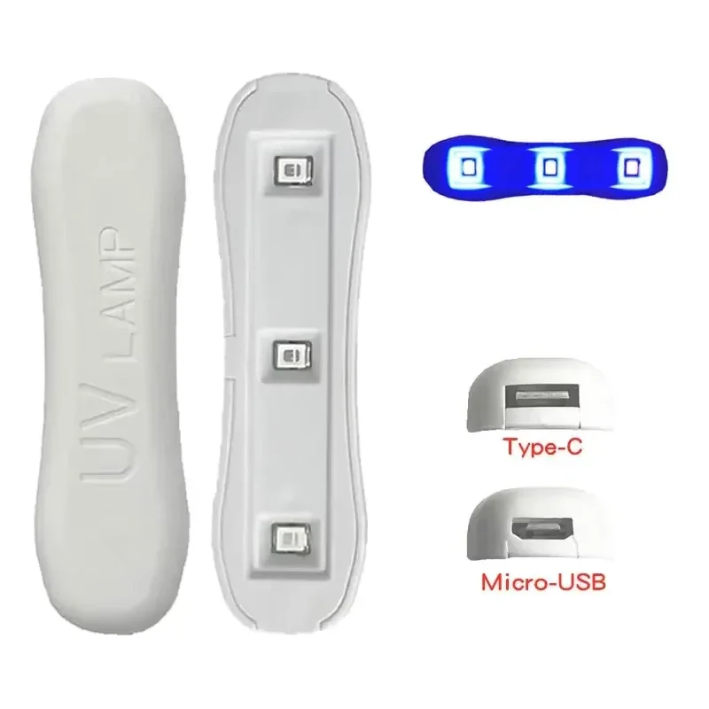 Lampe UV Polymérisation Réparation Pare-Brise Voiture - Lumière UV Résine Verre Auto Portable