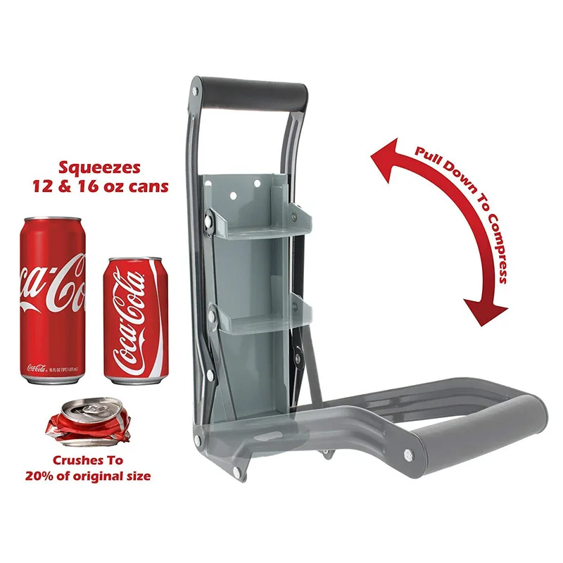 

16OZ Can Crusher Kitchen Bottle Opener Can Press Household Tools