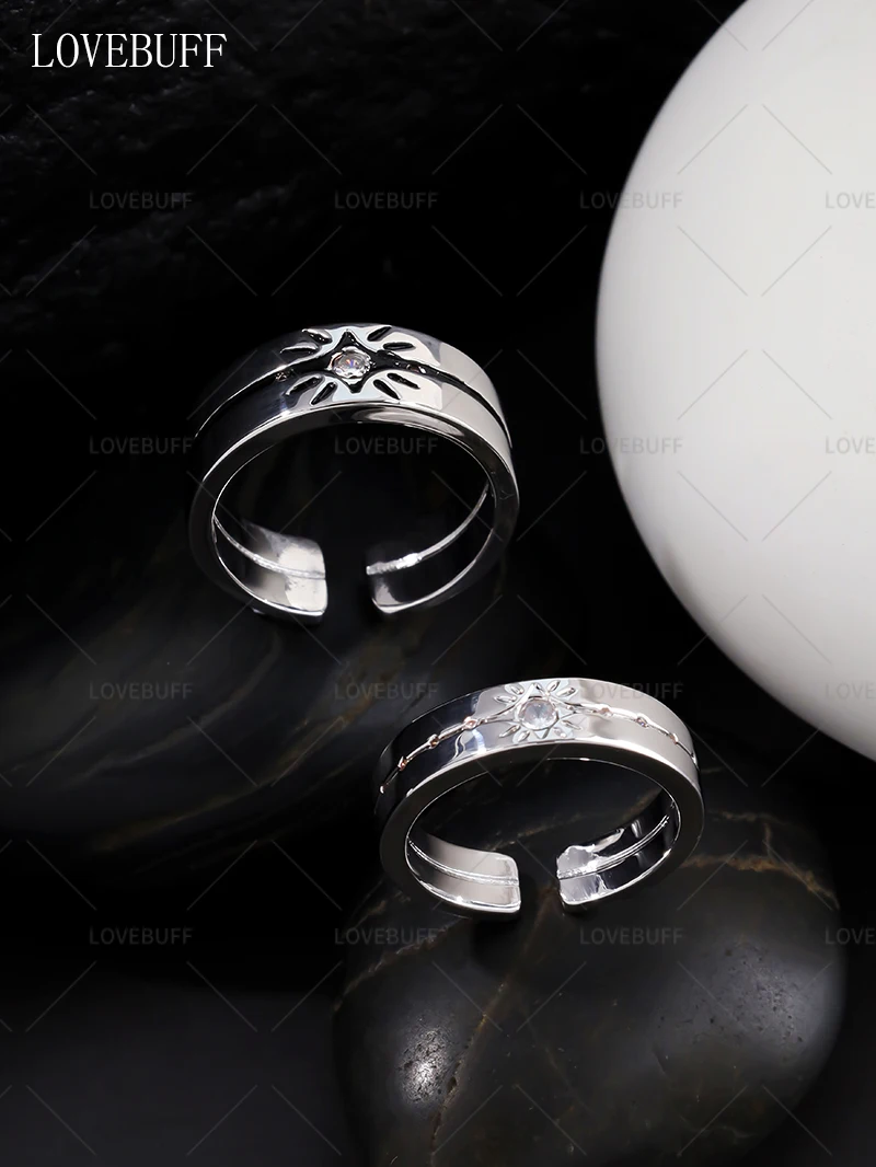 Game Love And Deepspace Ring Zayne Rafayel Xavier Rings Unisex Cosplay Prop Jewelry Couple Birthday Gifts 5