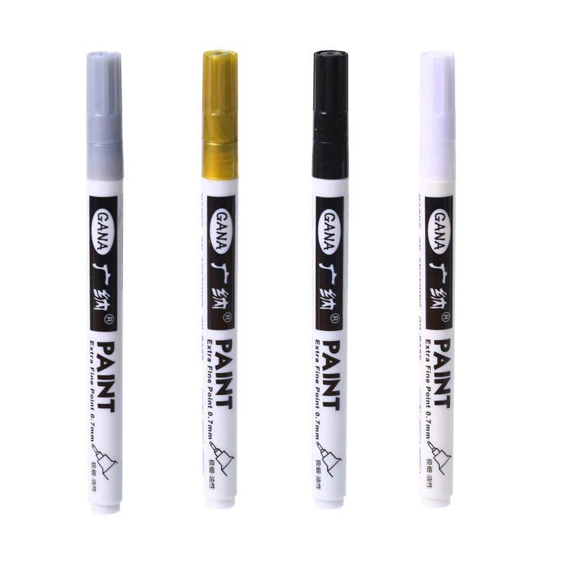 Paint Pen 1Pc 0.7mm Extra Fine Point Paint Marker Non-toxic Waterproof Permanent Marker Pen for Cards Posters Rock Mugs