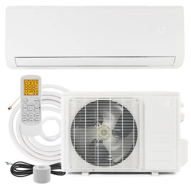 Customize Cooling Heat Smart Wifi Split Air Conditioners Conditioner 9000 12000 18000 24000 BTU Wall Inverter for Home AC DC 1
