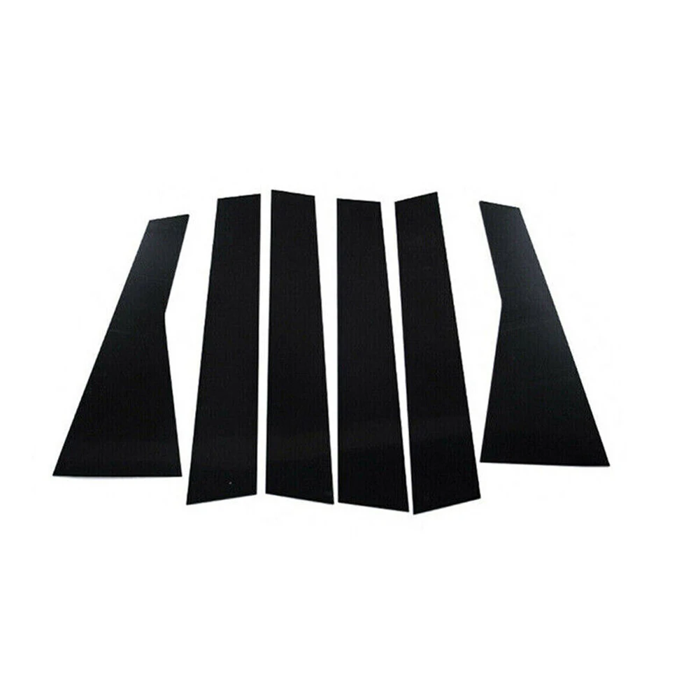 

6Pcs Glossy Black Door Pillar Post Side Cover Trim For Kia Forte Sedan/Hatcback 2019-2023 For Kia Cerato 2019-2023 For Kia K3