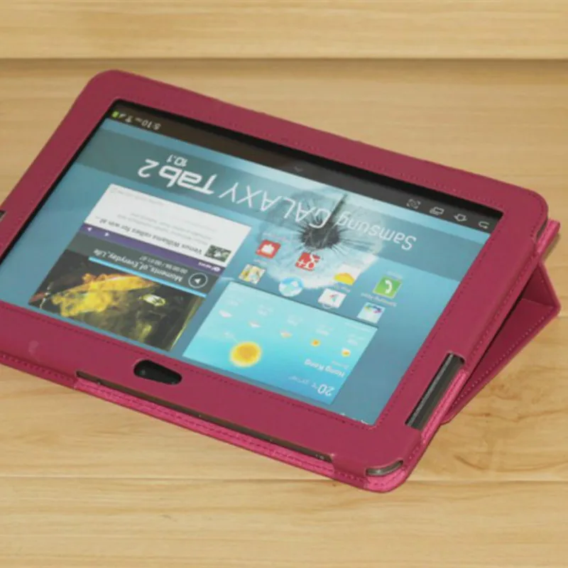 Tab GT-P5100 P5110 P5113 P7500 P7510 Case Flip Stand Pu