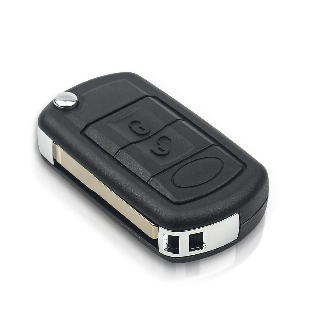 Car Remote Key HU101 Blade 433Mhz ID46 Chip Auto Smart Flip Blank Key for Land Rover LR3 Range Rover Sport Discovery