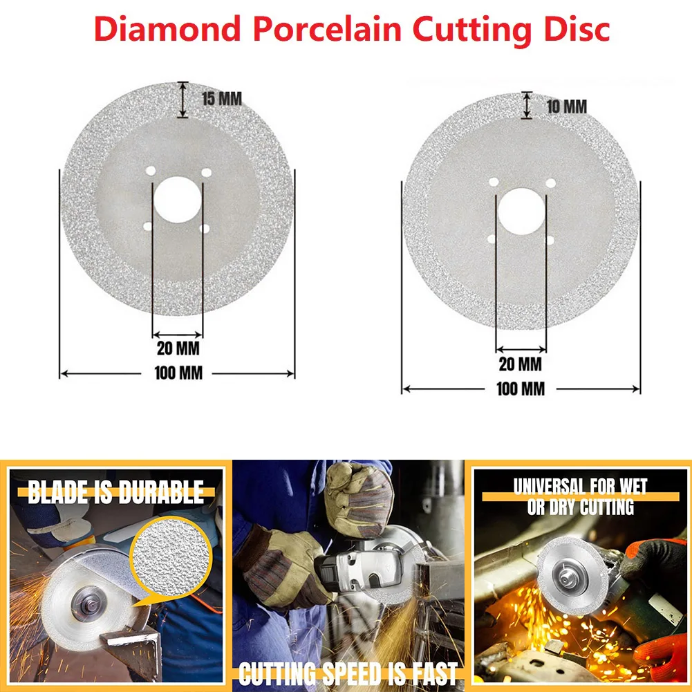 Diamond Cutting Disc Grinding Wheel 4inch Metal Circular Saw Blades