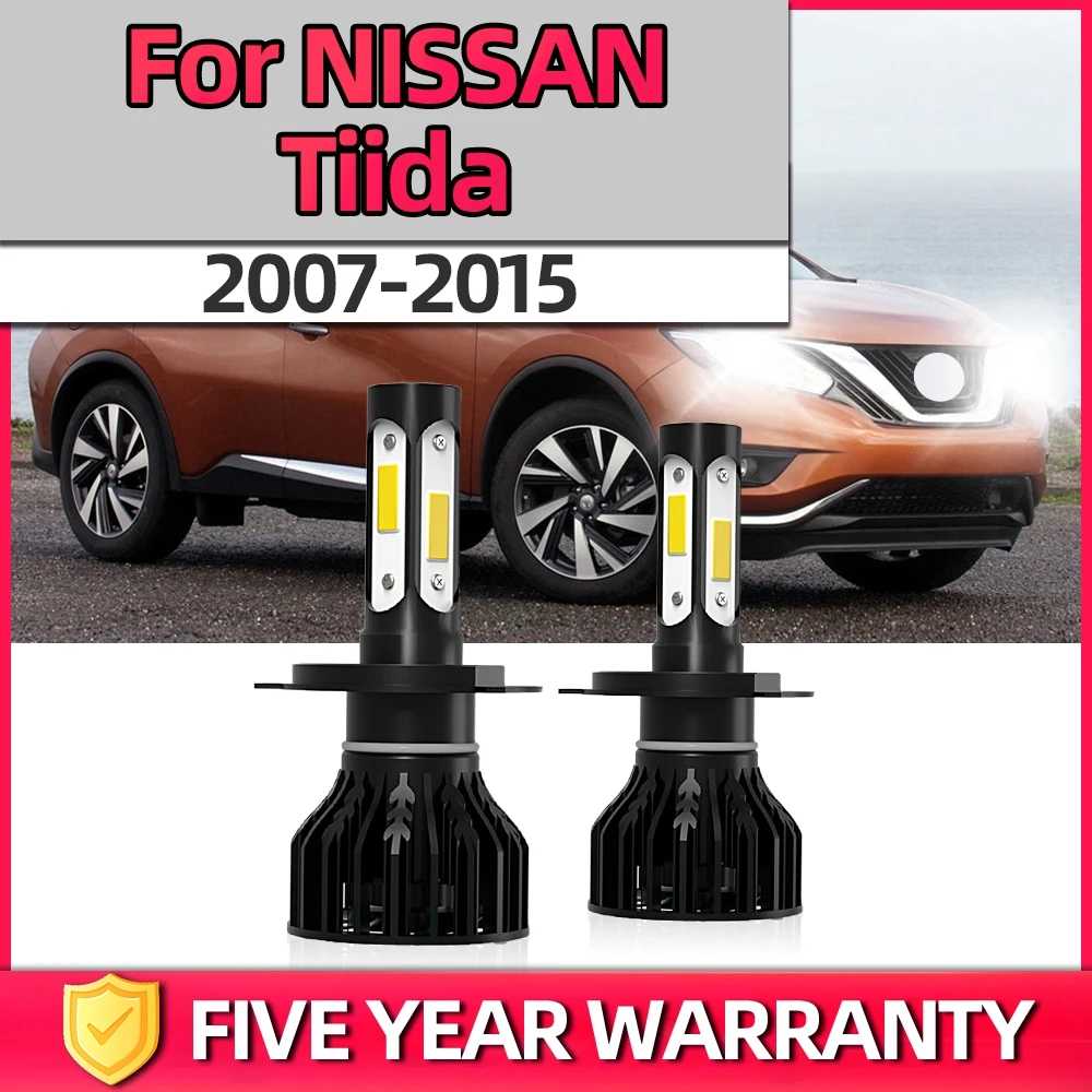 

TEENRAM 6000K Color Temperature H4 High Low Combo Kit CSP Chip Car Accsesories LED Headlight Lamp For NISSAN Tiida 2007-2015