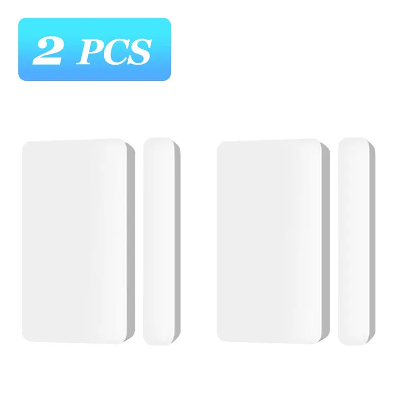 Aubess Tuya Door Window Sensor Wireless Connection Security Alarm Smart Mini Door Sensor Magnetic Switch For Alexa Google Home emergency pendant alarm Alarms & Sensors