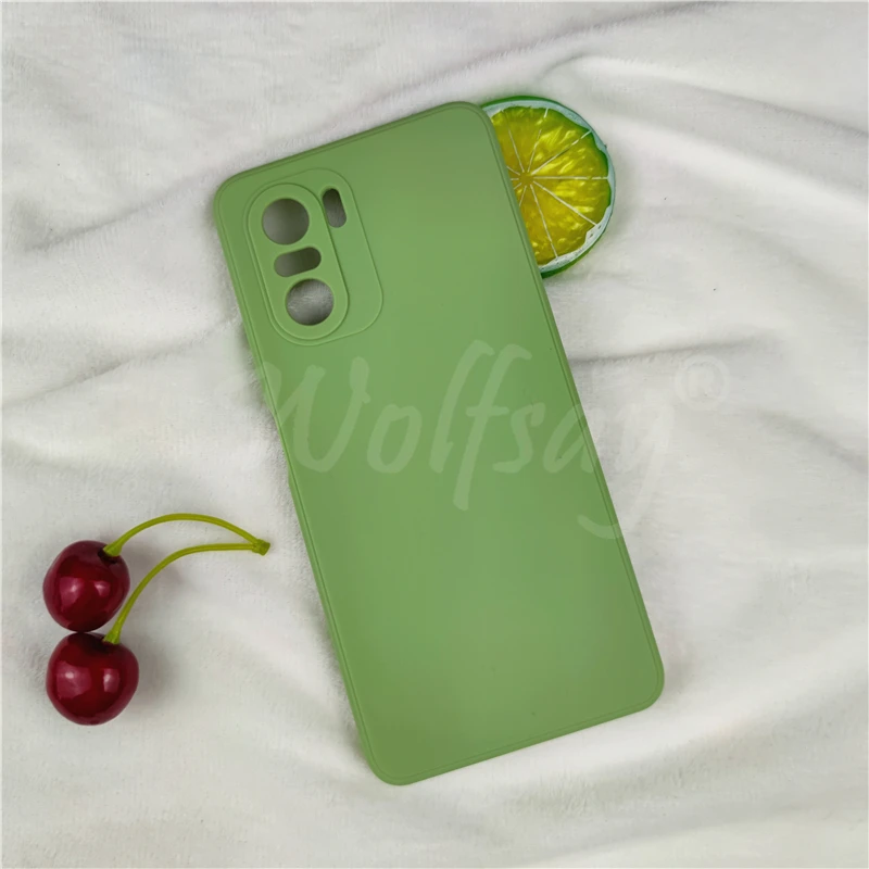 Sleek Anti-Knock Liquid Silicone Back Case in Candy Color