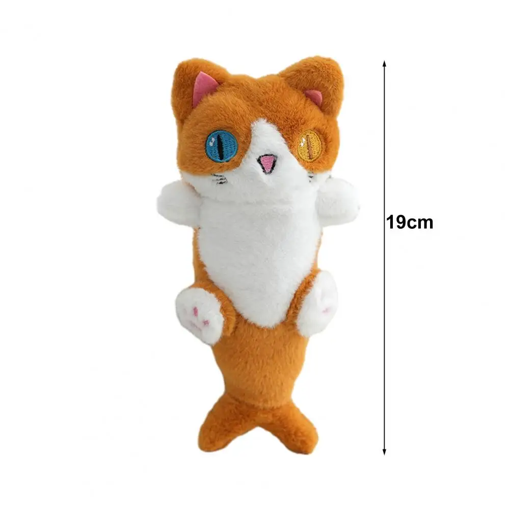 Plush Doll Pendant Soft Toy Keychain Adorable Mermaid Cat Doll Backpack Keychain Plush Toy Holiday Gift for Backpack for Holiday 4