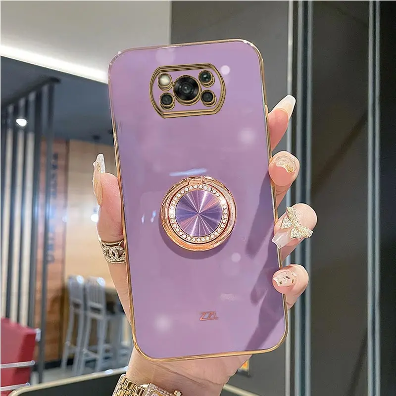 Diamond Bling Ring Holder Stand Case with Enhanced Protection