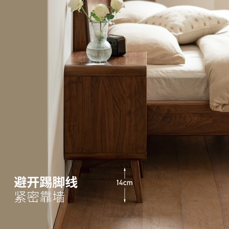 Furniture Home Bedroom Bedside Room Dressers De Lit Bluetooth Speakers Wood Night Table De Chevet Nightstands Cheap Lsy