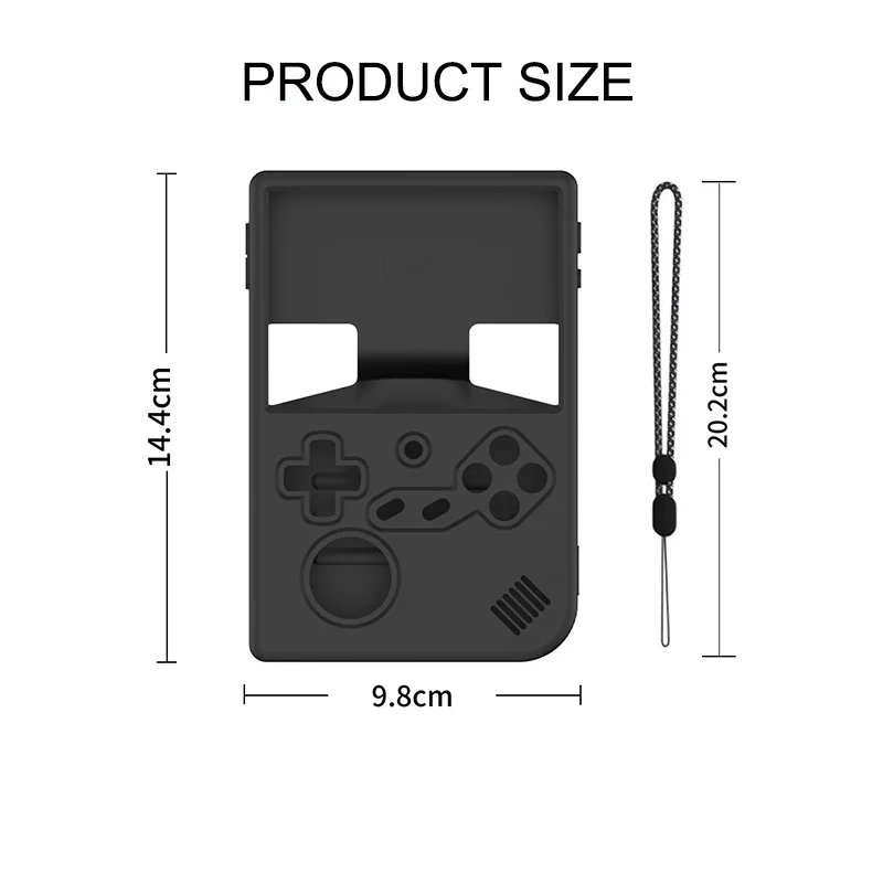 シリコンケース ANBERNIC RG40XXV ハンドヘルドゲームコンソールソフト