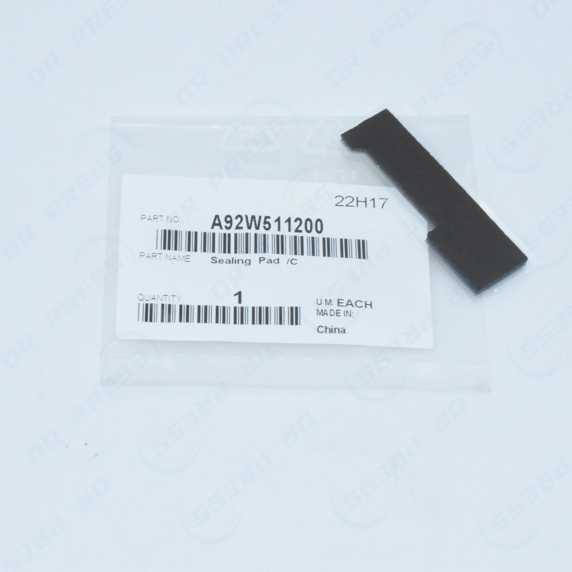 코니카 미놀타 C6085 C6100용 A92W511200 씰링 패드/C