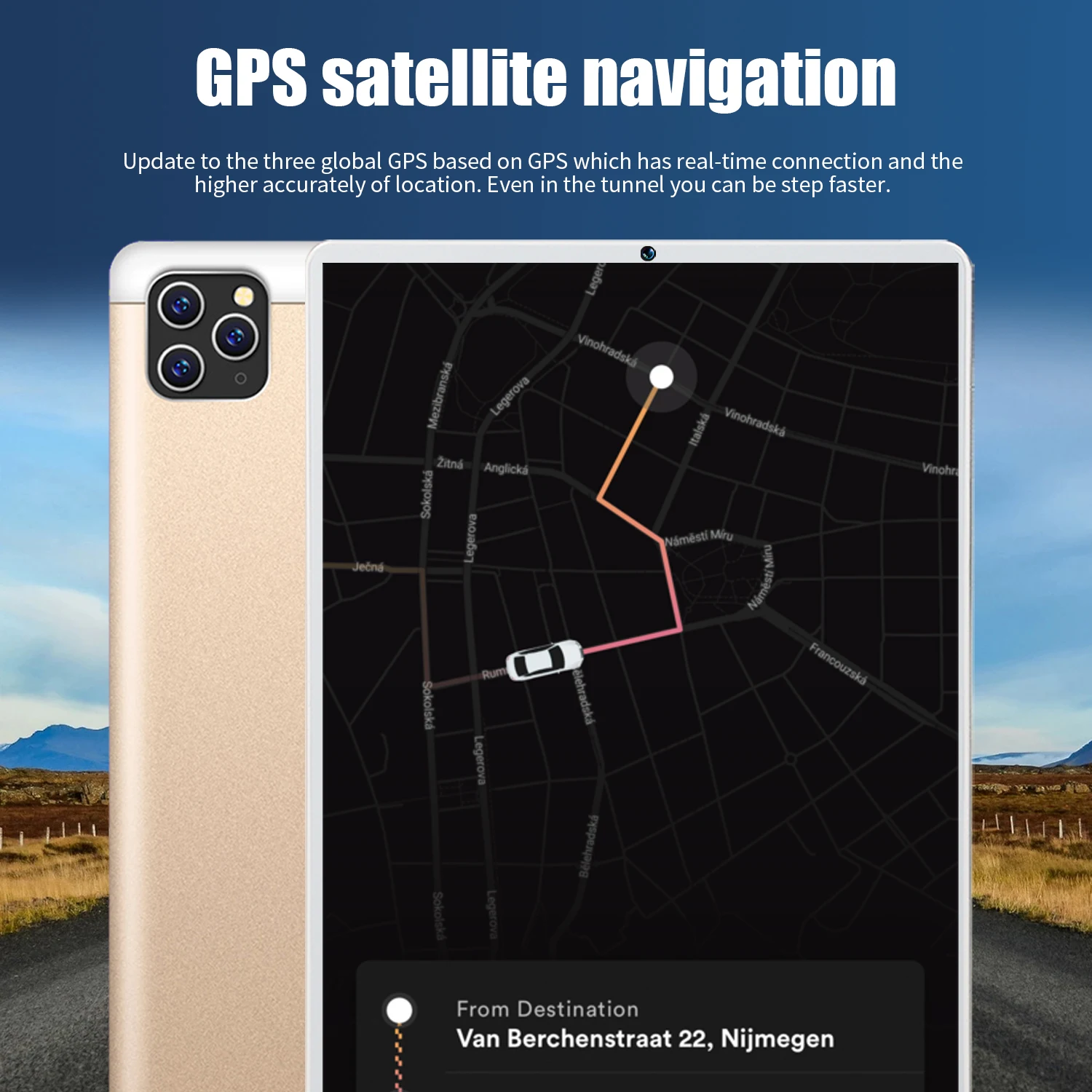 Nowy 2024 wersja globalna 10.1 tablet Cal android 2GB Ram 32GB Rom Wifi 8 rdzeniowy Android 6.0 3500mAh podwójna karta sim Bluetooth