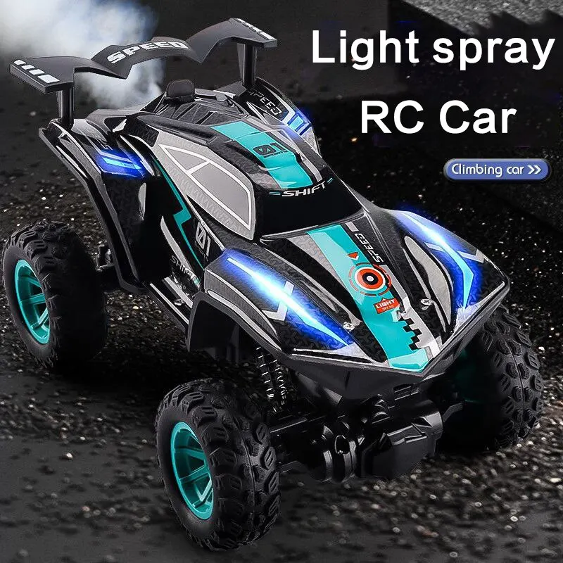 4Wd Rock Crawler Electric Spray Rc Car Smoke Exust Giocattoli Telecomandati Per Ragazzi Macchina Su Radiocomando 4X4 Drive