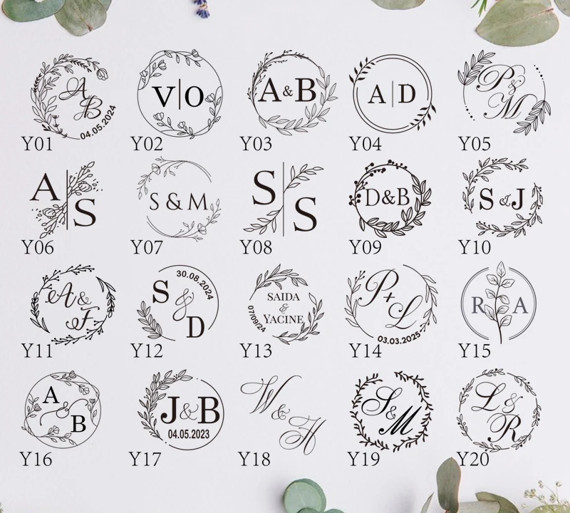 Wax Seal Stamp Custom with Logo design Different Sizes