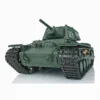 Henglong 1/16 7.0 Plastic FPV KV-1 RC Tank 3878 360 Turret Rotating Steel Gearbox Model Infrared Battle TH17463-SMT7 2