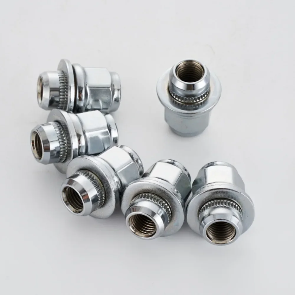 Mag Seat Lug Nut Wheel Hub Screw Suit for Infiniti Nissan Series M12x1.25 Hex 21mm Thickness 38mm 1pc