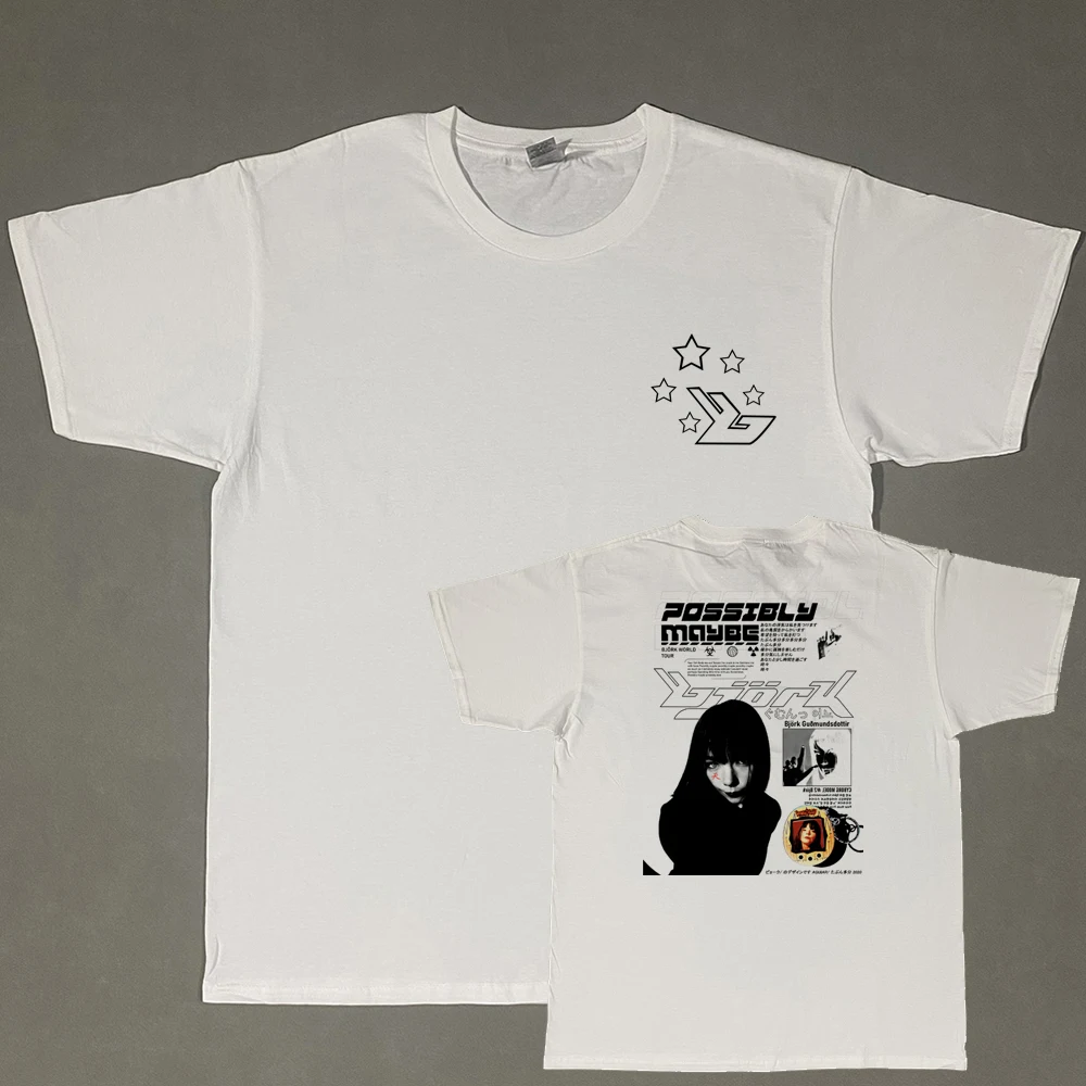 Bjork Tシャツbjork Breathic Vintage rap Tee Hip Hop Shirt