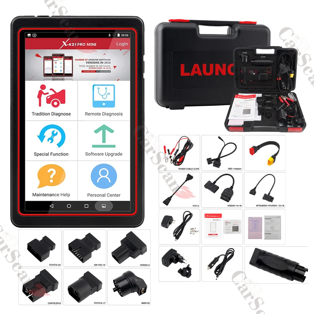 Launch x431 pro mini v3 0 full system diagnostic tool bt wifi obd2 code