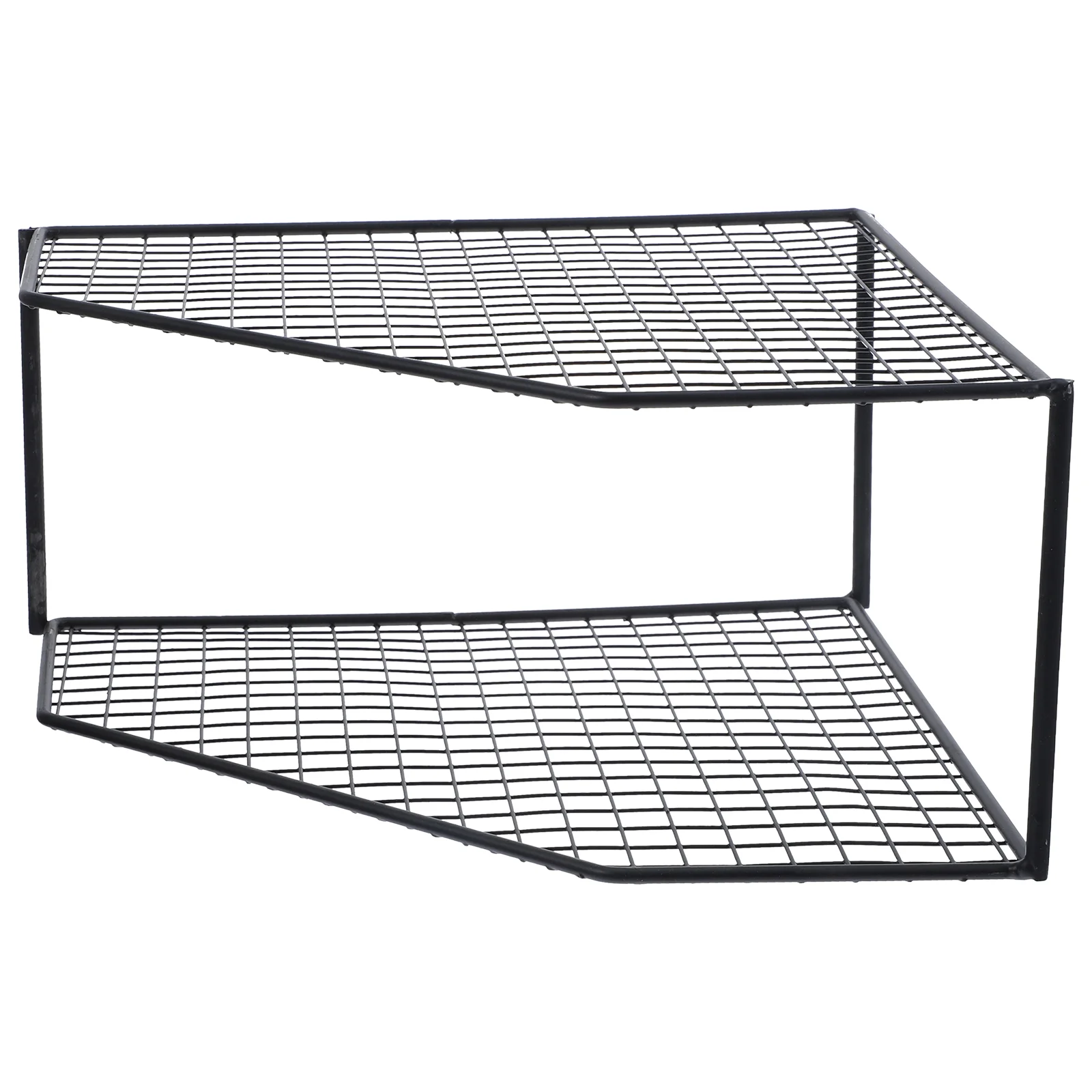 

Two-layer Pan Rack Kitchen Pot Storage Rack Countertop Pan Organizer Kitchen Supply