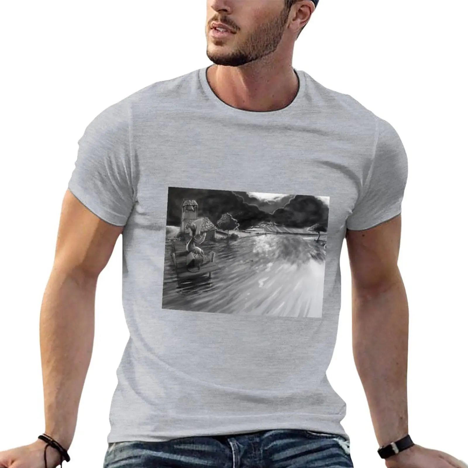 

Gone Fishin' T-Shirt Tee shirt cute clothes t shirt man hippie clothes Men's t-shirts