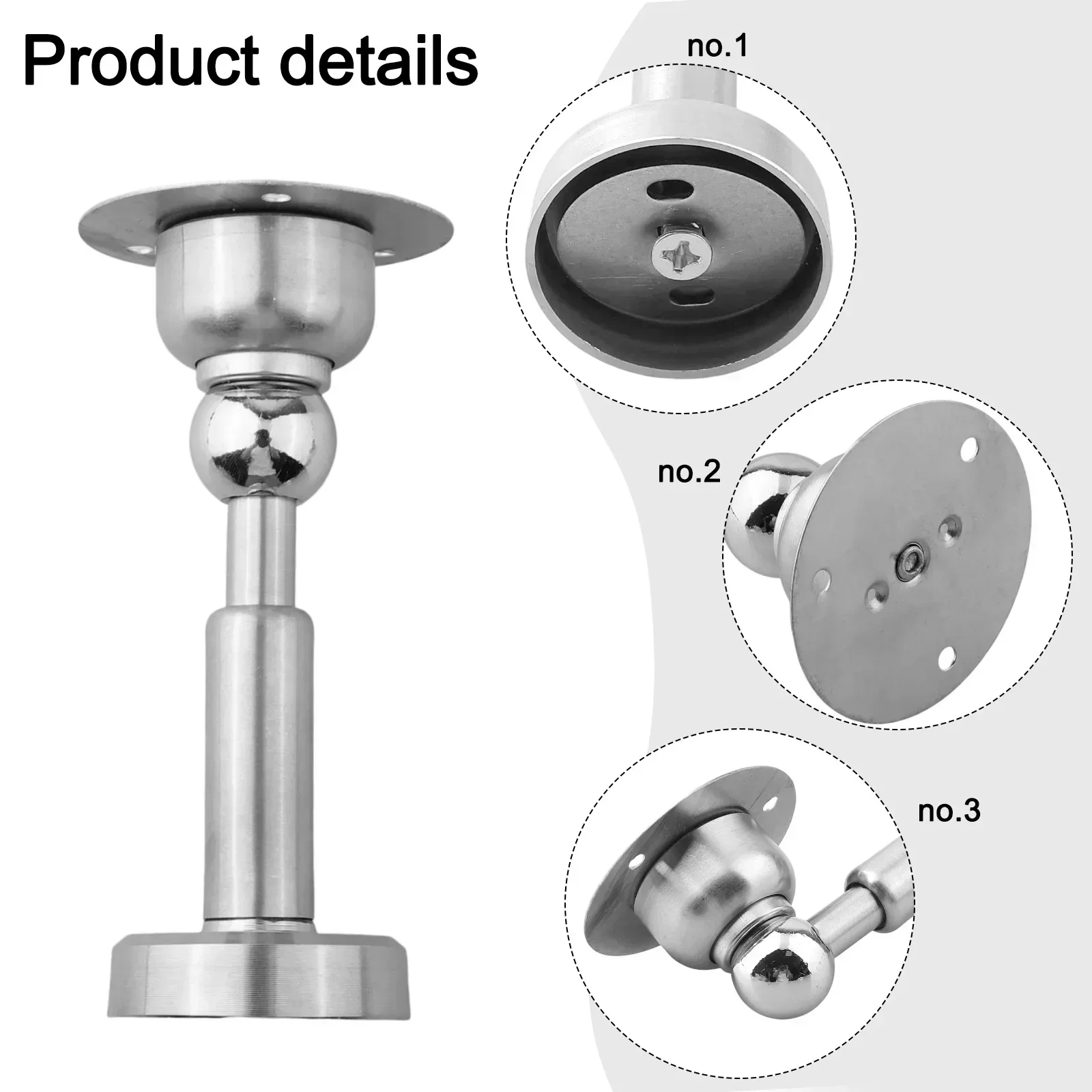 Magnetic Door Stop 304 Stainless Steel Magnet Door Stopper Catch Holder High-selling Tool Accessories