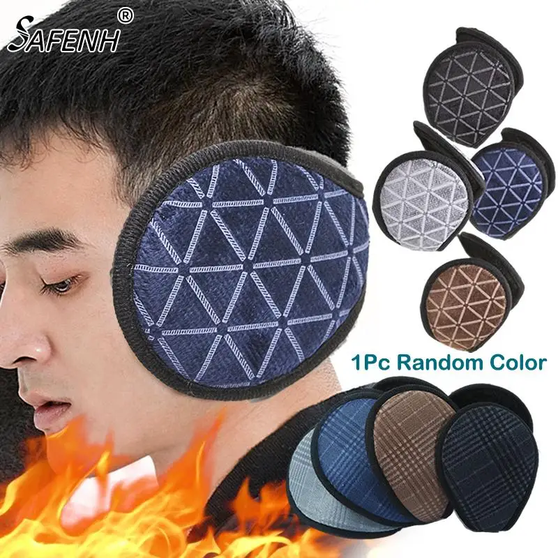 

1Pc Thermal Plush Earmuffs Men Women Winter Warm Thicken Ear Warmer Outdoor Windproof Cycling Cold Protection Ear Cover