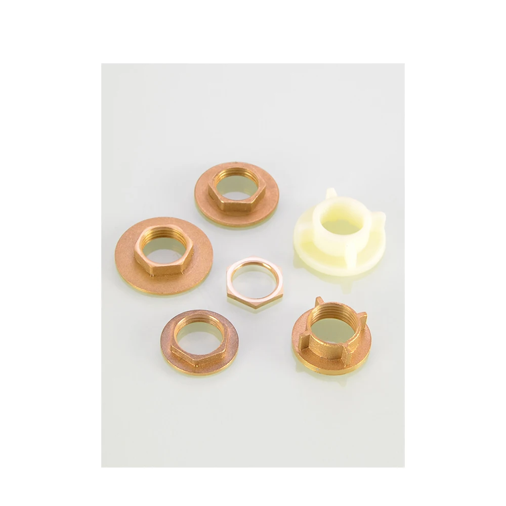 

Basin single cold water faucet 1/2” Thread fixing nut all copper plastic water tank fish tank joint inner locking fitting