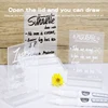 2/3/6/10 Pcs White Paint Pens Soft Tip Acrylic Paint Marker Set Direct Liquid Ink for Glass Canvas Wood Leather Ceramic Painting 5