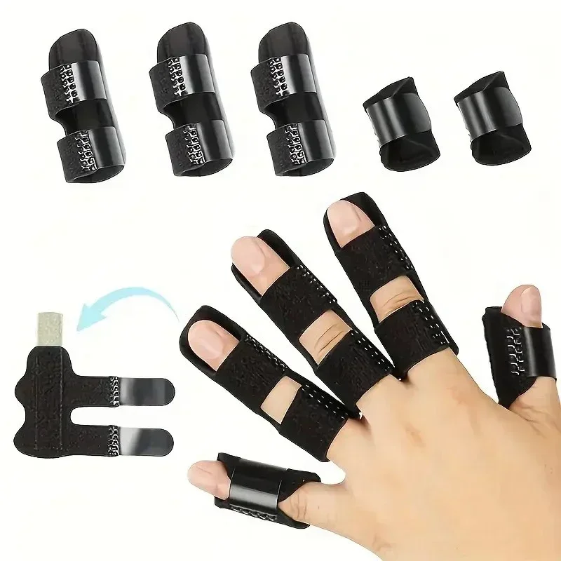 1PCS Pain Relief Trigger First Aid Finger Fixing Splint Straightener Brace Corrector Support  Finger Splint Corrector Support