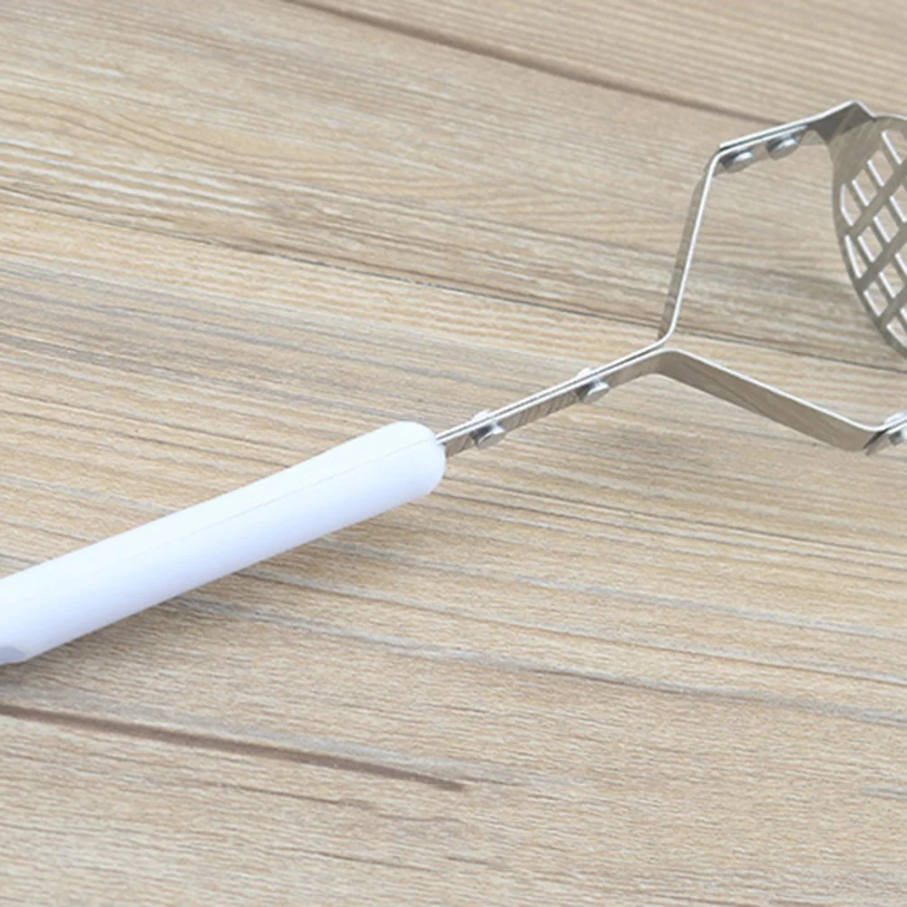New Mashed Potato Masher, Potato Press, Fruit Press, Manual Melon And Fruit Stainless Steel Masher