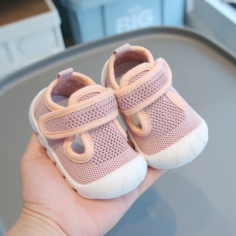 Toddler Boys Girls Mesh Breathable Summer Sandals Non-Skid Baby Shoes 0-3Y Unisex Kids lightweight First Shoes Pre walkers 3