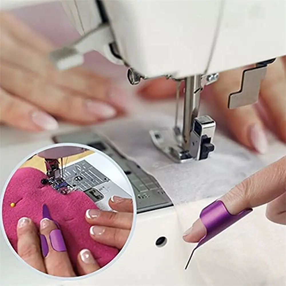 Description Picture 2 of itemHome&Living Open Design Effortless Finger Gloves Sewing Accessories Cross Stitch Tools Sewing Finger Pusher