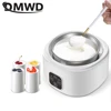 DMWD 1L Smart Electric Yogurt Maker Natto Rice Wine Machine Automatic Fermentation Stainless Steel Liner With 4 ceramic liners 5
