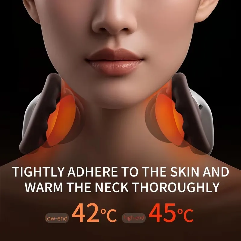 Bionic Neck Massager Portable Shiatsu Shoulder Massager Electric Deep Tissue Massage, Simulated Human Hand Design Muscle Relax