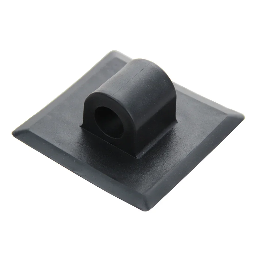 2 Pieces 20mm Dia PVC Engine Motor Clip Stand Holder Inflatable Mount Clips for Kayak Boat Canoe Rubber Dinghy