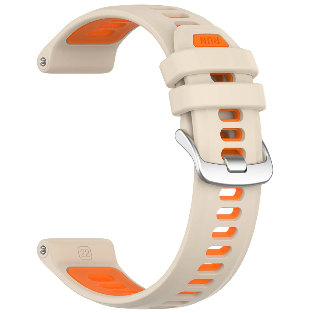 Premium 22mm Sports Silicone Replacement Watch Band