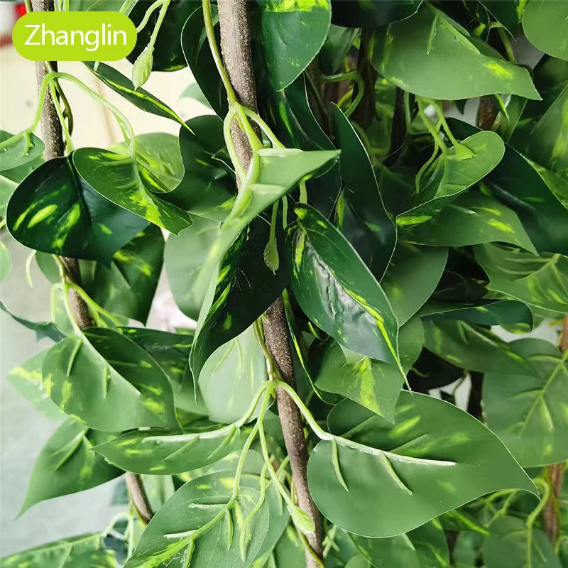 Lush Green Leaf Decorative Hanging Vine for Indoor & Outdoor Spaces