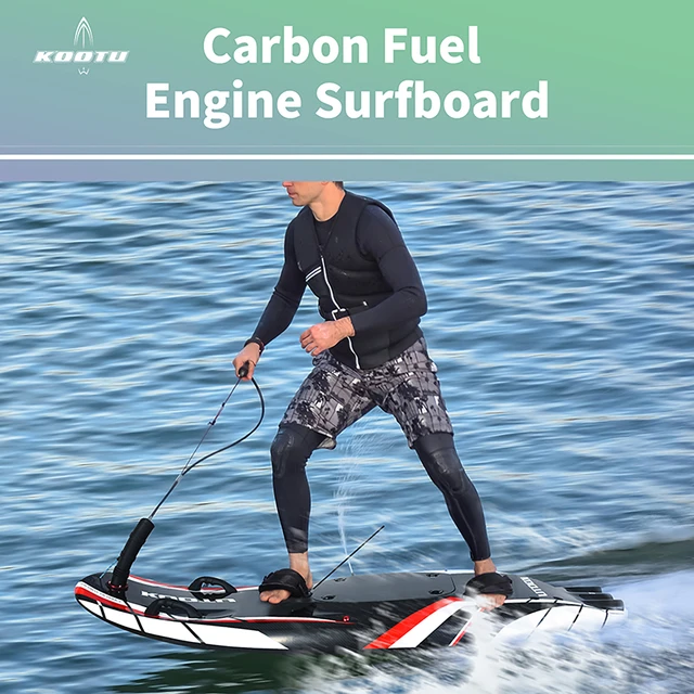 Carbon Fiber Surfboard with 109cc Gasoline Engine 1