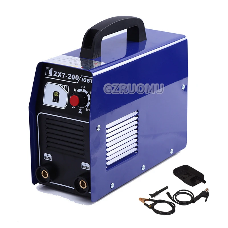 220V Portable Electric Welding Machine zx7-200 Inverter DC All Copper welding machine